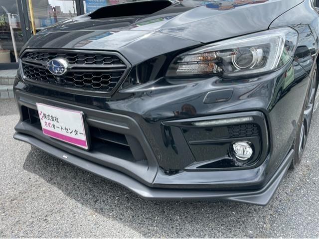 スバル　S4 STIフロントスポイラー　取り付け（総社市　倉敷市　真備町　岡山市　高梁市　新車中古車販売　自動車　整備　修理　鈑金塗装　事故修理　12か月点検　車検　オイル交換　レンタカー パーツ持ち込みはさのオートセンター）