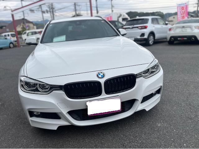 BMW320dツーリング　リヤブレーキパッド　ディスクローター交換（総社市　倉敷市　真備町　岡山市　高梁市　新車中古車販売　整備　鈑金塗装　事故修理　12か月点検　車検　オイル交換　レンタカー パーツ持ち込み 　新ガスR1234yf)