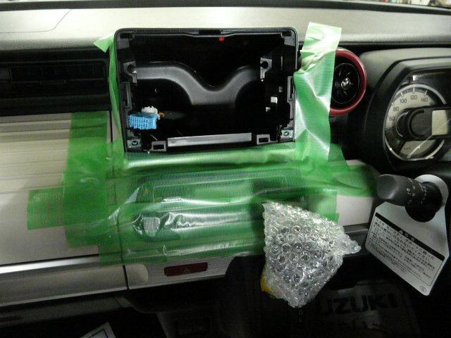 スズキ・スペーシア・MK53S・メモリーナビ・バックカメラ取付　岡山市北区
東新町　南区　東区　中区