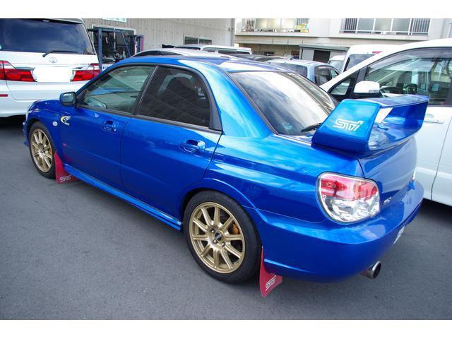 GDB/ｲﾝﾌﾟﾚｯｻｾﾀﾞﾝWRX　2.0 WRX STi 6MT  TEIN車高調取り付け　ローダウン　岡山市北区　南区　東区　中区