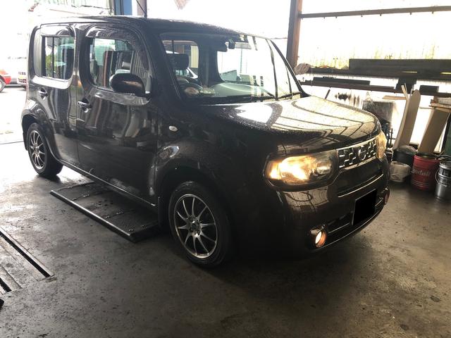 日産キューブ オイル交換 オイル交換時期が過ぎた 倉敷市 庄 下庄 上東 庄新町 栗坂 松島 矢部 二子 山地 中庄