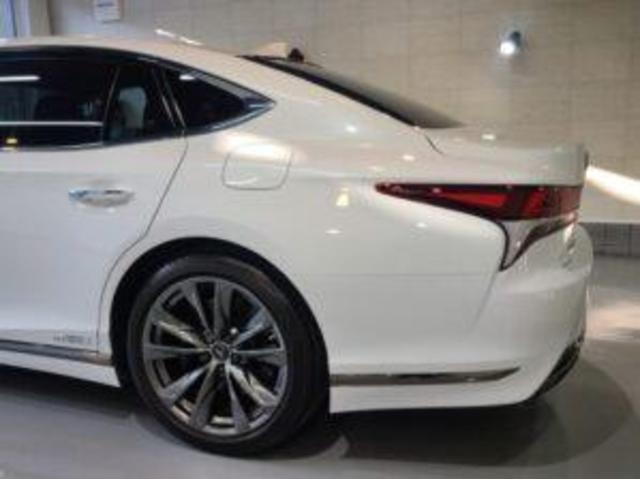 レクサス　LS500ｈ　Ｆスポーツ　ガラスコーティング　倉敷市　中庄　早島　岡山市北区　岡山市南区　岡山市東区　岡山市中区　総社市　玉野市　笠岡市　浅口市