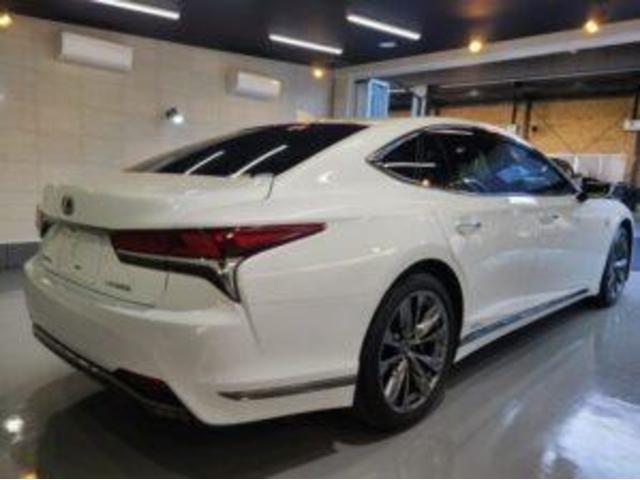 レクサス　LS500ｈ　Ｆスポーツ　ガラスコーティング　倉敷市　中庄　早島　岡山市北区　岡山市南区　岡山市東区　岡山市中区　総社市　玉野市　笠岡市　浅口市