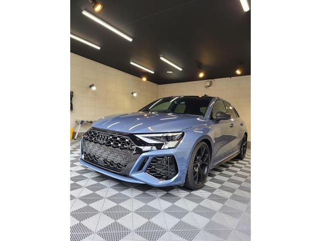 アウディ　RS3　プロテクションフィルム　PPF　フロントフル　ドア　ピラー　アウターハンドル　倉敷市　中庄　早島　岡山市北区　岡山市南区　岡山市東区　岡山市中区　総社市　玉野市　笠岡市　浅口市