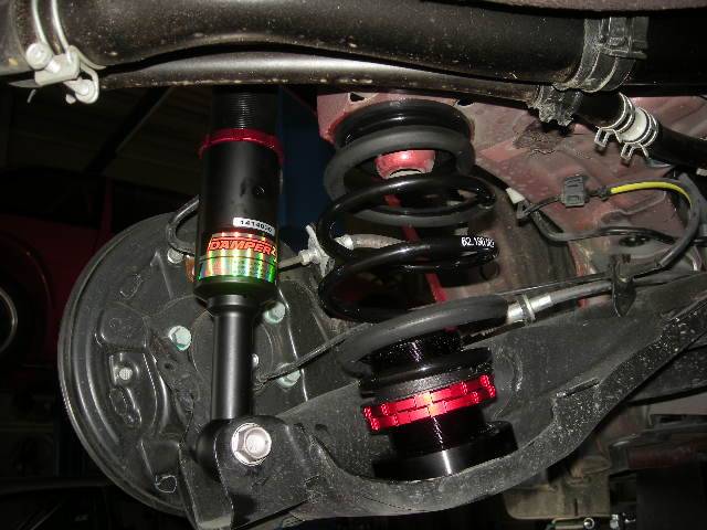 デミオの車高調取り付け