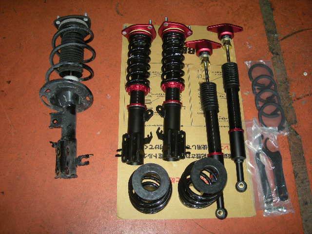 デミオの車高調取り付け