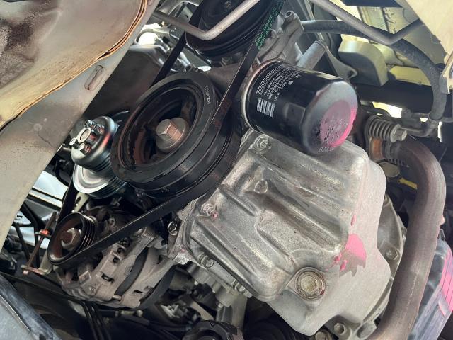 ダイハツ　ミライース　エンジン関連修理・整備ウォーターポンプ交換菊池市　山鹿市　合志市　菊陽町　大津町　熊本市北区　東区　中央区　西区　南区　阿蘇市　玉名市　他地域のお客様も大歓迎です！