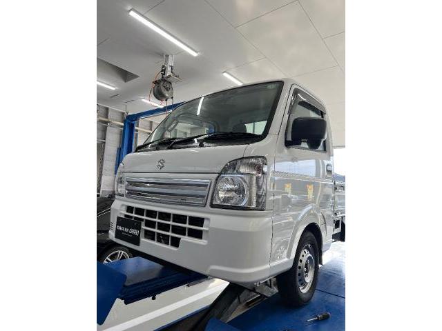 スズキ　キャリイトラック　ライト・ウィンカー類修理・整備
ヘッドライト交換

菊池市　山鹿市　合志市　菊陽町　大津町　熊本市北区　東区　中央区　西区　南区　阿蘇市　玉名市　他地域のお客様も大歓迎です！
