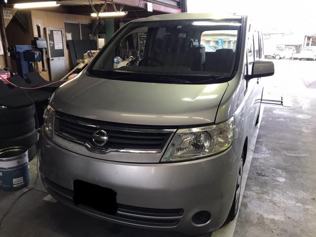 セレナ　日産　車検　修理　都城市