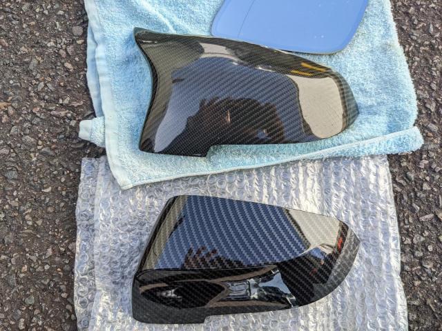 F10 523d Mスポーツ ミラーカバー交換【ゼロピット】 宮崎県宮崎市 西都市 都城市 日向市 延岡市 小林市 他の地域や他県の方も大歓迎！