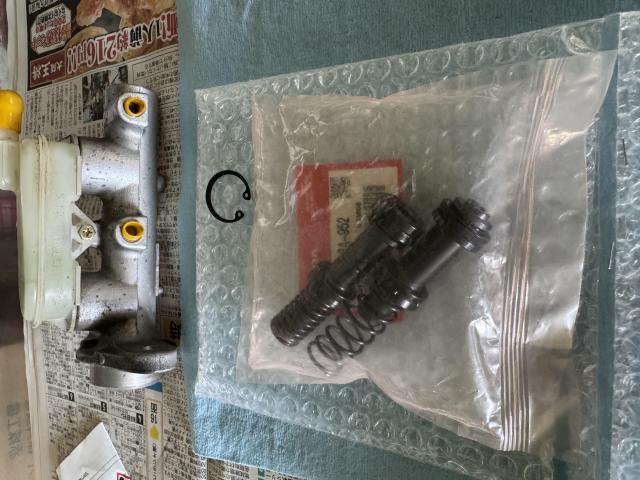 ホンダ　アクティトラック　ブレーキ修理・整備　マスターバック交換　マスターシリンダー交換
ブレーキパッド交換　キャリパーシール交換　ブレーキ故障　部品持ち込み　　熊本市東区　中央区　北区　南区　西区　菊陽