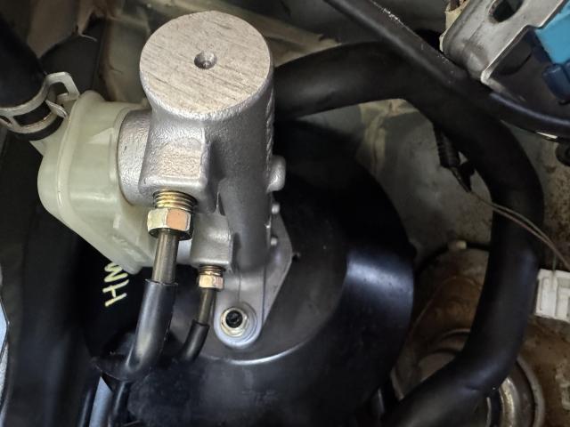 ホンダ　アクティトラック　ブレーキ修理・整備　マスターバック交換　マスターシリンダー交換
ブレーキパッド交換　キャリパーシール交換　ブレーキ故障　部品持ち込み　　熊本市東区　中央区　北区　南区　西区　菊陽