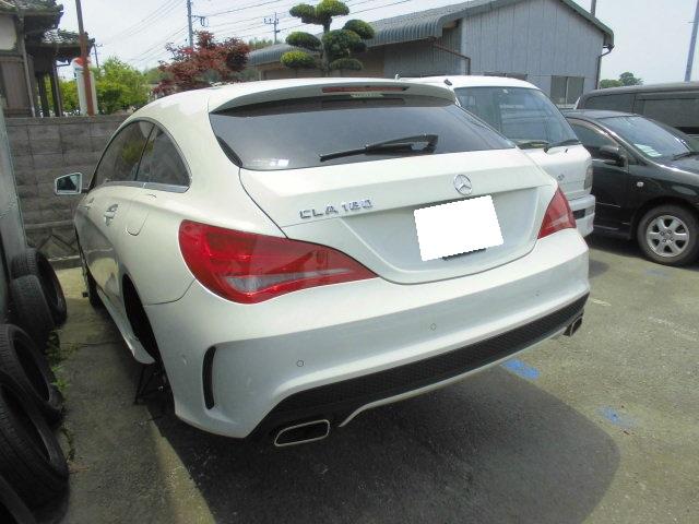 メルセデス・ベンツ　ＣＬＡ180　車検　整備　点検　車検見積もり　玉名市・玉名郡・植木・玉東・長洲町・荒尾市・天水町・横島町・岱明町・熊本市西区・河内町、他地域のお客様も大歓迎です！