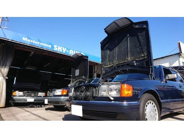 メルセデス・ベンツ　ヤングクラシック　W126　W124　W201　輸入車　車検　修理　整備　板金　塗装　熊本県　熊本市　南区　中央区　北区　東区　西区　カスタム　