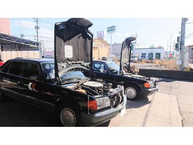 メルセデス・ベンツ　ヤングクラシック　W126　W124　W201　輸入車　車検　修理　整備　板金　塗装　熊本県　熊本市　南区　中央区　北区　東区　西区　カスタム　