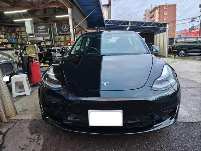 テスラ　モデル３　板金・塗装・外装補修　車検　輸入車　外車　車検　修理　整備　板金　塗装　熊本県　熊本市　南区　中央区　北区　東区　西区　カスタム