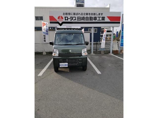 エブリイー　ワゴン　バン　リフトアップ　タイヤホイール　リアラダー　ルーフラック　取付　新車、中古車、販売、ｶｽﾀﾑします！
