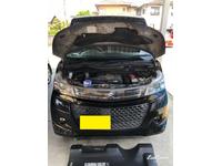 DAIHATSU ミラジーノ L700S 持込み フロントチンスポ取り付け 整備