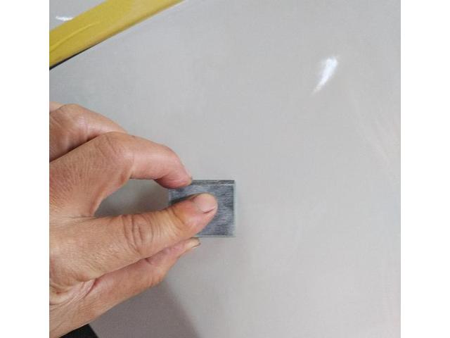 日産リーフ、リアバンパーキズ補修仕上がり、熊本市北区清水亀井町中央区東区南区西区その他地域部品持ち込み取り付け何でもご相談下さい代車無料自社板金コーティング施工その他修理