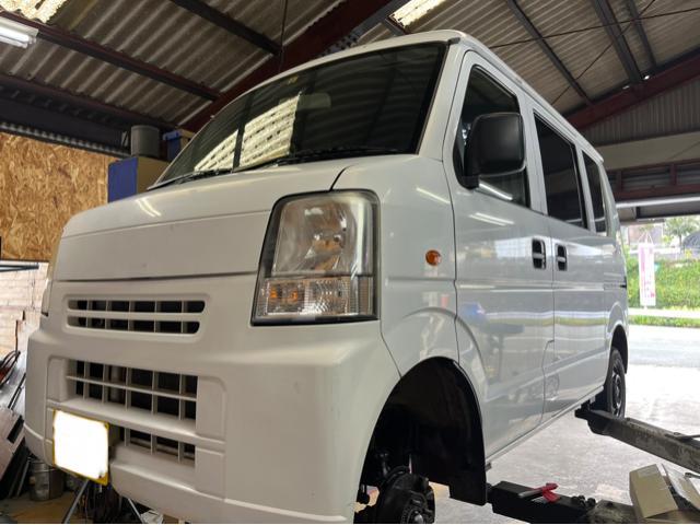 スズキエブリィ#DA64V#コトコト音#足回り異音#スタバリンク#熊本市#北