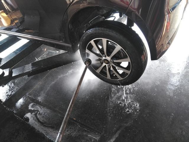 トヨタ、ピクシススペース、車検整備、下回り洗浄、熊本市北区清水亀井町、南区、東区、西区、中央区、車検整備、板金塗装、新車中古車販売、ワコーズ製品販売持ち込み交換