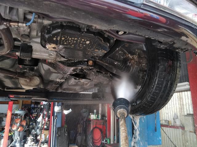 トヨタ、ピクシススペース、車検整備、下回り洗浄、熊本市北区清水亀井町、南区、東区、西区、中央区、車検整備、板金塗装、新車中古車販売、ワコーズ製品販売持ち込み交換