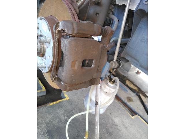 ダイハツ　タント　車検、フロントブレーキパッド交換
