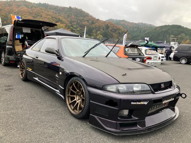 日産スカイラインGTR,岡山国際サーキット,レースサポート前編,BCNR33,RB26,熊本市中央区,北区,東区,西区,南区,部品持ち込み交換,車検,修理,板金塗装,ワコーズ,モティーズ,スノコ製品取扱