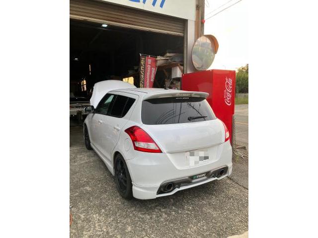 スズキスイフトスポーツ,スズキ愛車無料点検,代車無料,熊本市中央区,北区,東区,西区,南区,部品持ち込み交換,車検,修理,板金塗装,ワコーズ,モティーズ,スノコ製品取扱
