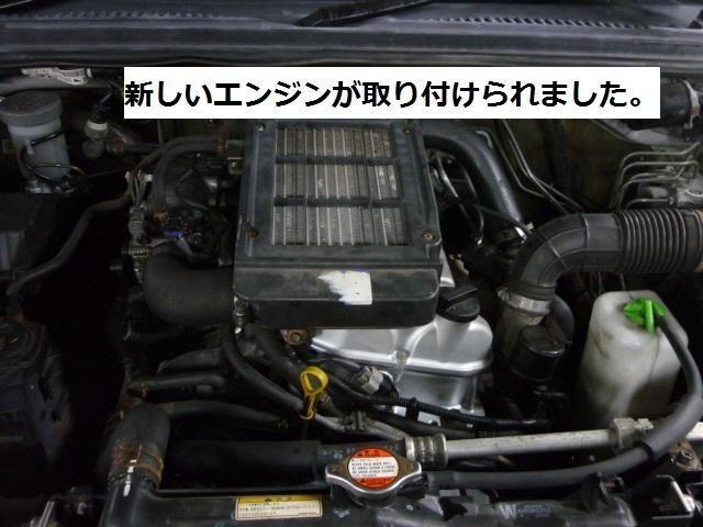 ＡＺオフロード　エンジン関連修理・整備　エンジン載せ替え