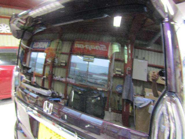 ホンダ　N-BOX　カーフィルム施工・熱反ガラス取り扱い施工・断熱ガラス取り扱い施工お任せを！熊本市東区・北区・西区・中央区・南区・御船町・益城町・植木町・菊池市・宇城市・宇土市、他地域のお客様も大歓迎です！