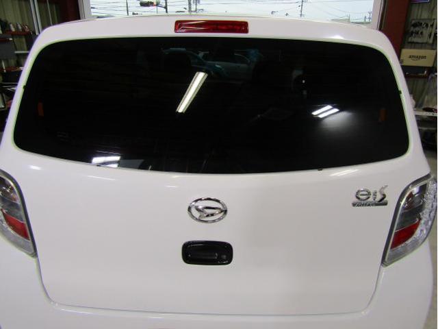 ダイハツ　ミライース　カーフィルム施工・熱反ガラス取り扱い施工・断熱ガラス取り扱い施工お任せを！熊本市東区・北区・西区・中央区・南区・御船町・益城町・植木町・菊池市・宇城市・宇土市、他地域のお客様も大歓迎です！