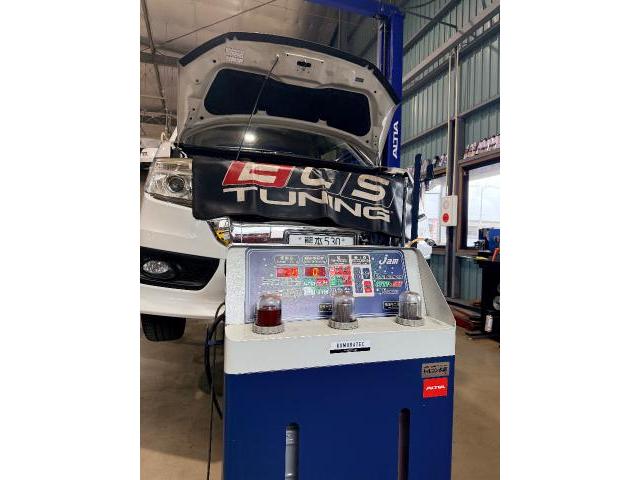 ホンダ　ステップワゴンRK5 トルコン太郎にてCVTフルード圧送交換