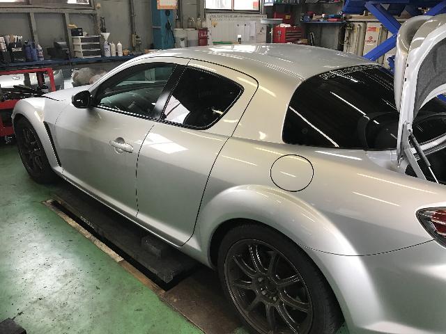 RX-8  車高調  持込取付