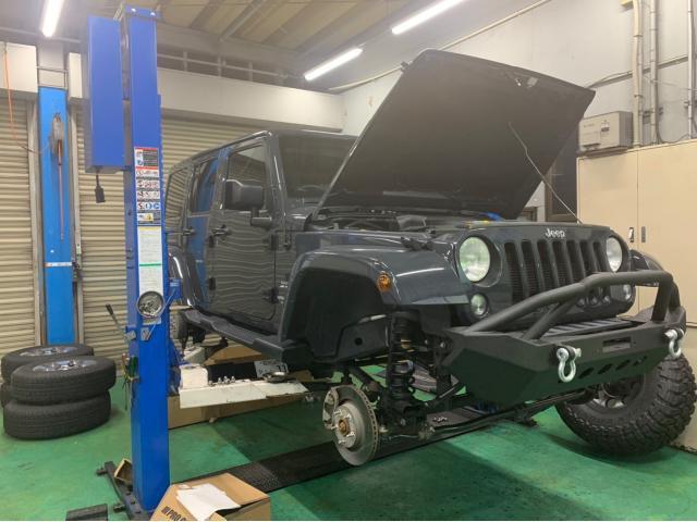 jeep JKラングラー車検