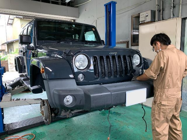 jeep JKラングラー車検