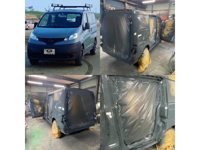 NV200 バネット　7人乗り VAN-LIFE車中泊仕様　完成間近