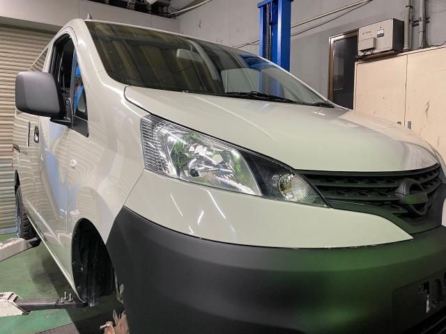 NV200 ブレーキ修理