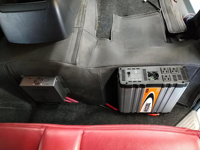 トヨタ ハイエース 大容量電源&サブバッテリー駆動カーナビ回路