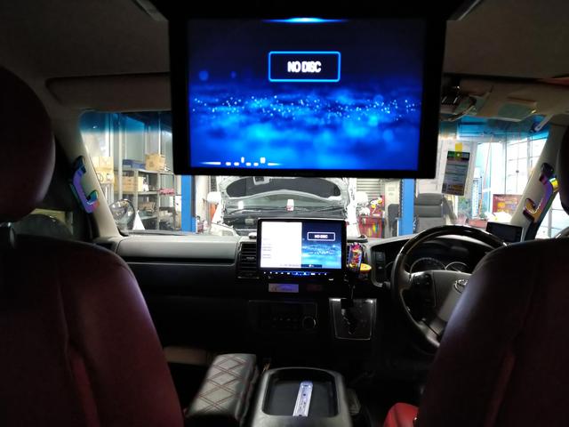 トヨタ ハイエース 大容量電源&サブバッテリー駆動カーナビ回路