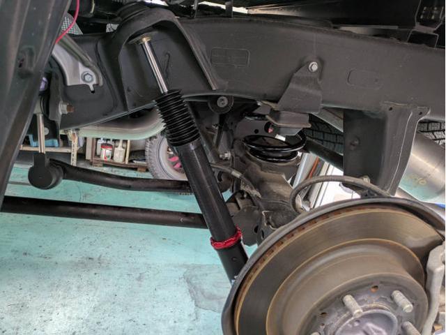 トヨタ 3rdタンドラ 2022 車高調製作、取付