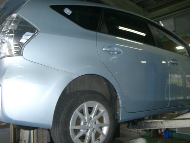 トヨタ プリウスα 異音修理 ドラレコリセット 石川県 加賀市