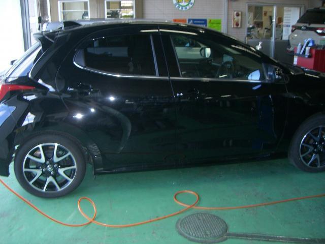 トヨタ　ヤリス　タイヤ交換　パンク修理　その他修理・整備　石川県　加賀市