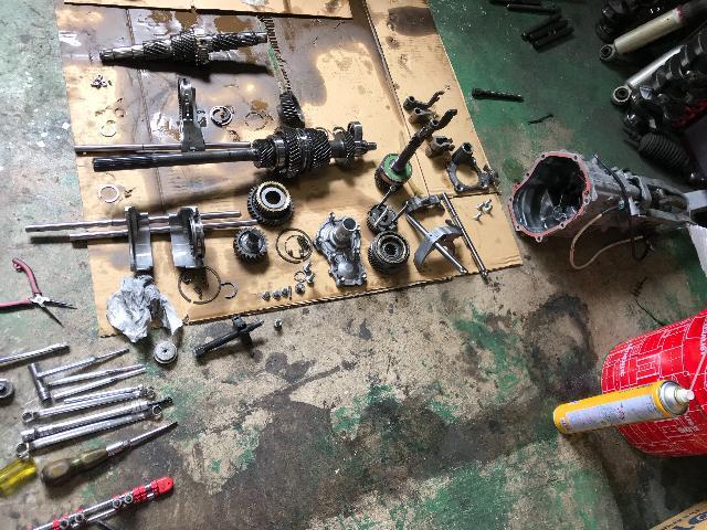 トヨタ８６ ＺＮ６ミッションオーバーホール