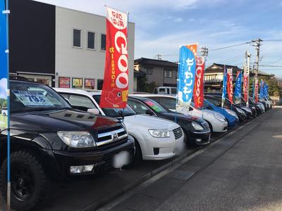 中古車も展示してあります！