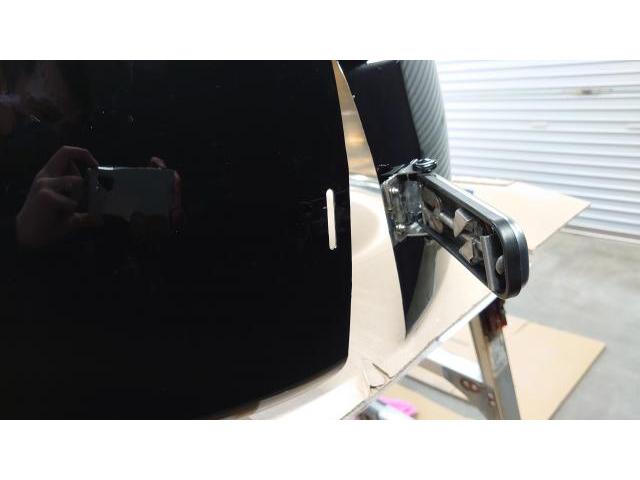 メルセデスベンツGクラスW464.W463A　スペアタイヤカバーグロスブラックラッピング
石川県金沢市　～極芸～　　　