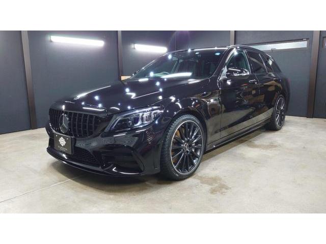 ヘッドライトプロテクションフィルム+コーティング　メルセデスAMG　C43　W205