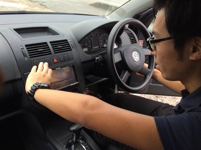 ナビの取り付けもお手の物