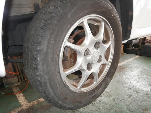 アルミホイール交換　トッポBJ　　白山市