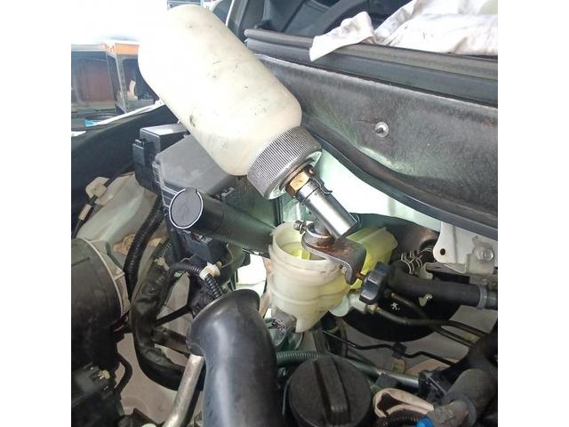 ホンダＮ－ＷＧＮカスタム車検エンジンオイル交換オイルエレメント交換レーキオイル交換フロントブレーキパット交換フロントブレーキキャリパーOHキャリパーピストン交換ブレーキパット交換ブレーキオイル交換エアコンフィルター交換発煙筒交換